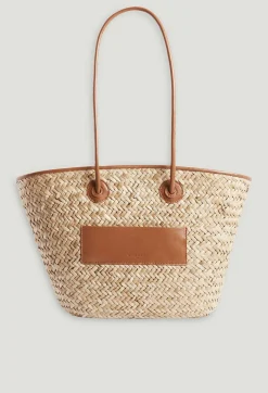New Adryan Medium Straw Basket Women Shopping Bags
