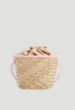 Hot Adryan Small Straw Basket Women Crossbody Bags