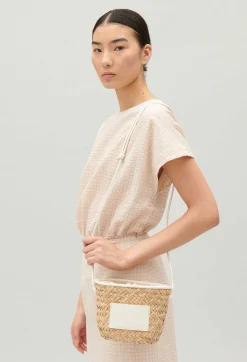 Online Adryan Small Straw Basket Women Crossbody Bags