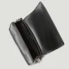 Shop Angeli Black Quilted Leather Bag Women Crossbody Bags
