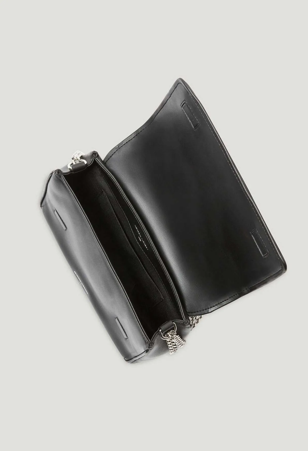 Shop Angeli Black Quilted Leather Bag Women Crossbody Bags
