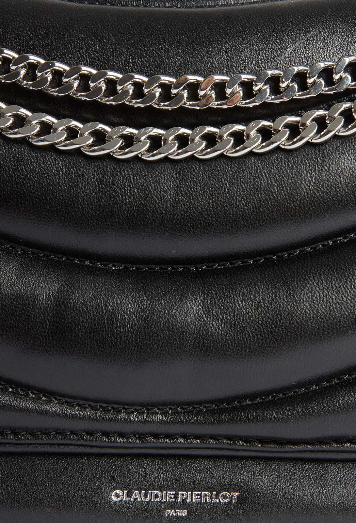 Shop Angeli Black Quilted Leather Bag Women Crossbody Bags