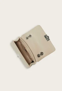 Cheap Angelina Beige Leather Bag Women Crossbody Bags