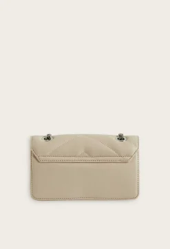 Cheap Angelina Beige Leather Bag Women Crossbody Bags