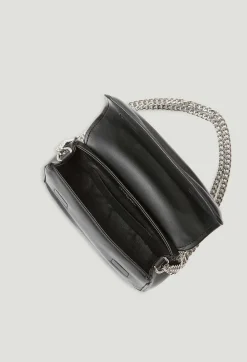 Best Angelina Black Quilted Leather Bag Women Crossbody Bags