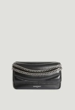 Best Angelina Black Quilted Leather Bag Women Crossbody Bags