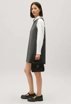 Online Anouck Mini Black Leather Bag Women Crossbody Bags