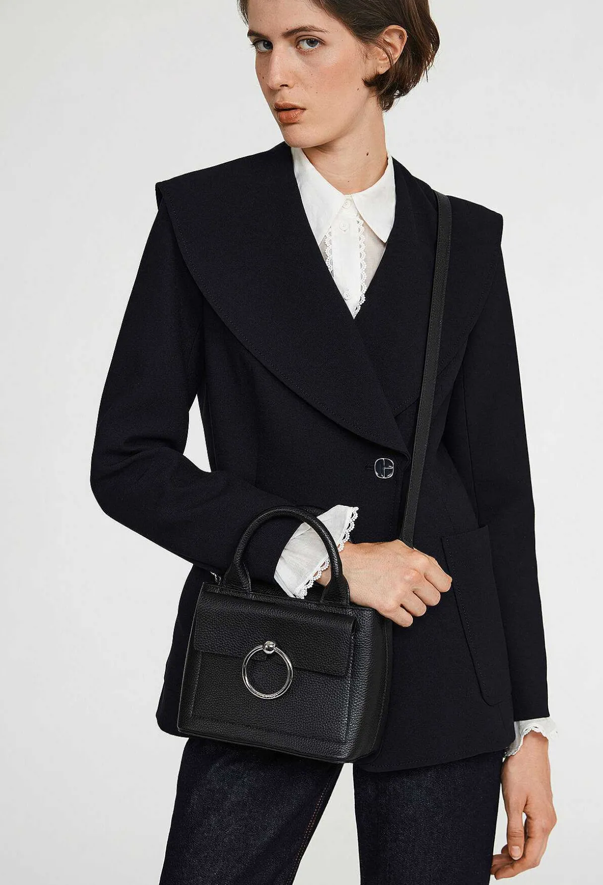 Flash Sale Anouck Mini Grained Leather Handbag Women Crossbody Bags