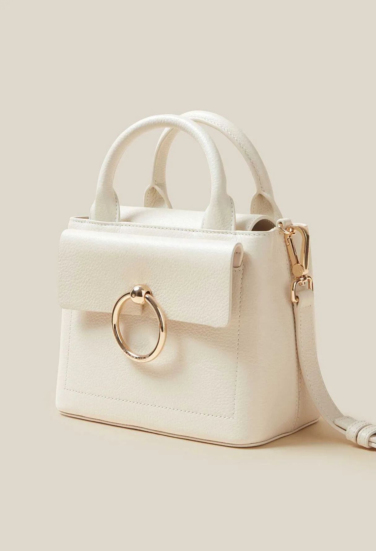 Online Anouck Mini Grained Leather Handbag Women Crossbody Bags