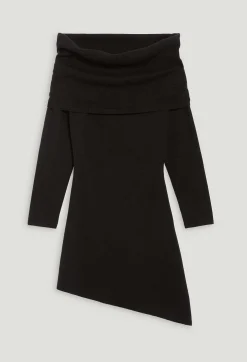 Best Asymmetric Knitted Dress Women Dresses