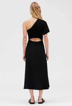 Flash Sale Asymmetric Midi Dress Women Dresses
