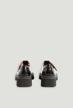 Discount Black Mary Jane Shoes Women Loafers