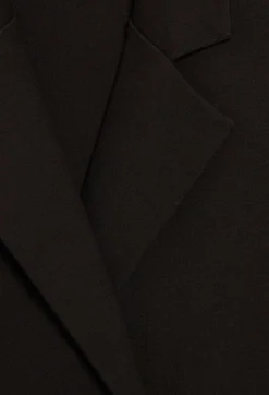 New Black Oversized Suit Jacket Women Blazers