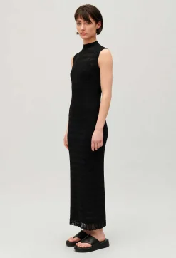 Discount Black Tube Maxi Dress Women Dresses