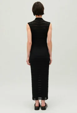 Discount Black Tube Maxi Dress Women Dresses