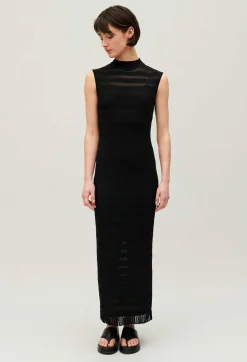 Discount Black Tube Maxi Dress Women Dresses