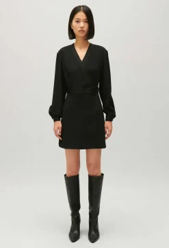 Best Black Wrap Dress Women Dresses