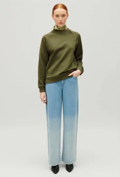 Fashion Button Sweatshirt Women Sweaters And Cardigans