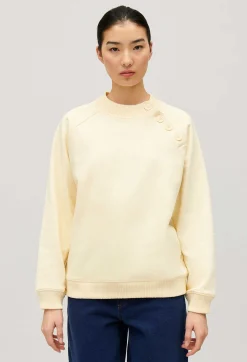 Discount Button Sweatshirt Women Sweaters And Cardigans