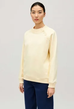 Discount Button Sweatshirt Women Sweaters And Cardigans