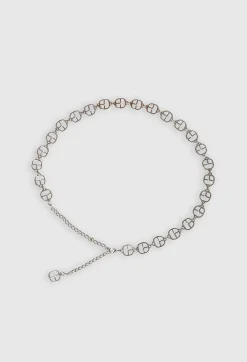Discount Chain Monogram Belt Women Belts