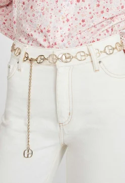 Sale Chain Monogram Belt Women Belts