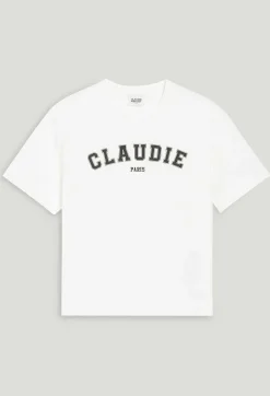 Fashion Claudie Paris Short-Sleeved T-Shirt Women T-Shirts
