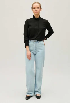 Cheap Collared Shirt Women Tops And Shirts
