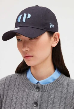 Shop Cp Navy Logo Cap Women Hats And Bobs