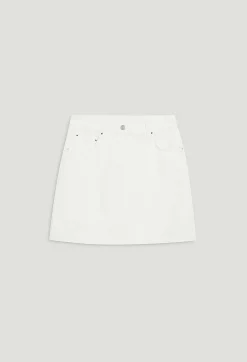 Online Cream Denim Short Skirt Women Skirts And Shorts