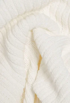 New Cream Knitted Maxi Dress Women Dresses