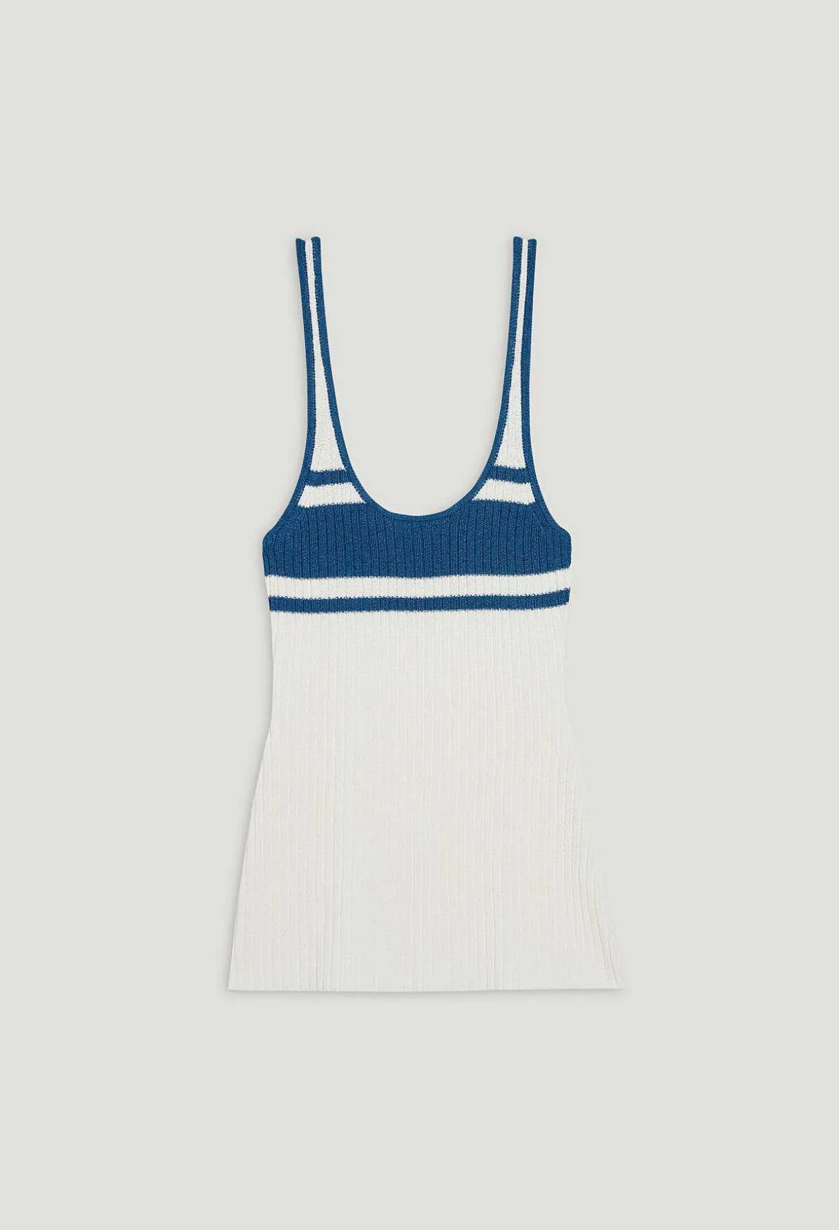 Online Cream Knitted Vest Top Women Tops And Shirts
