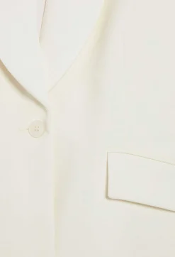 Cheap Dual Fabric Suit Jacket Women Blazers