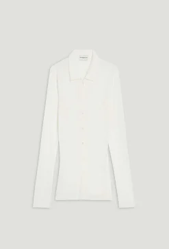 Cheap Ecru Shirt Women Sweaters And Cardigans