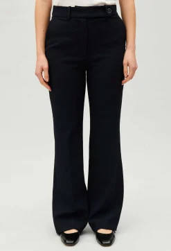 Fashion Flared Trousers Women Jeans And Trousers