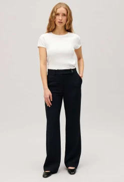 Fashion Flared Trousers Women Jeans And Trousers