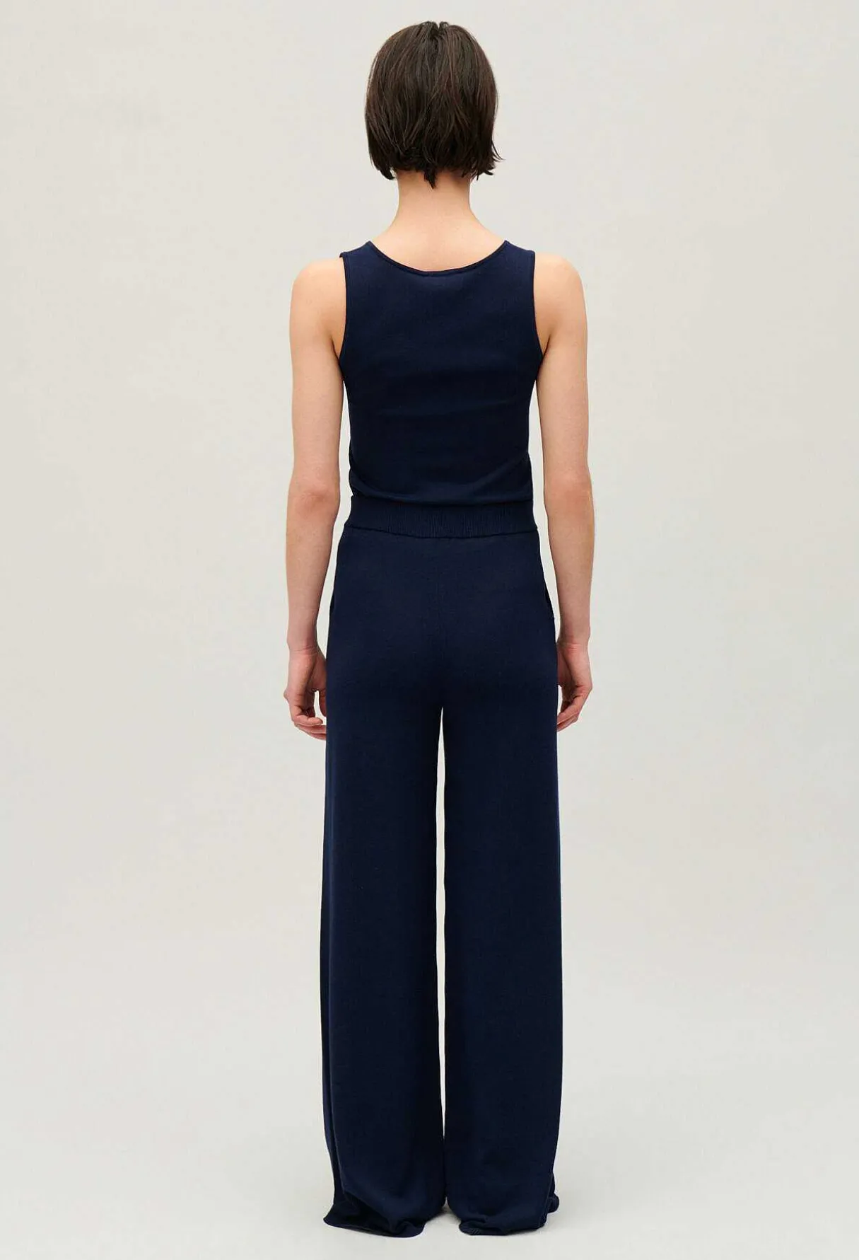 Flash Sale Floaty Knit Trousers Women Jeans And Trousers