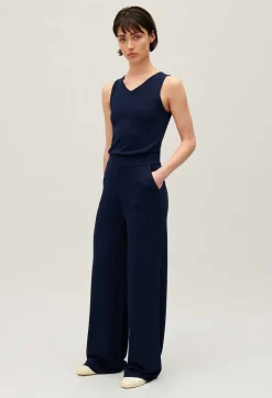 Flash Sale Floaty Knit Trousers Women Jeans And Trousers