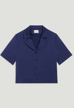 Online Floaty Short-Sleeved Shirt Women Tops And Shirts
