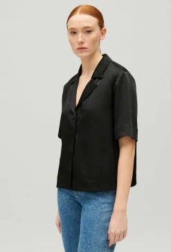Best Sale Floaty Short-Sleeved Shirt Women Tops And Shirts