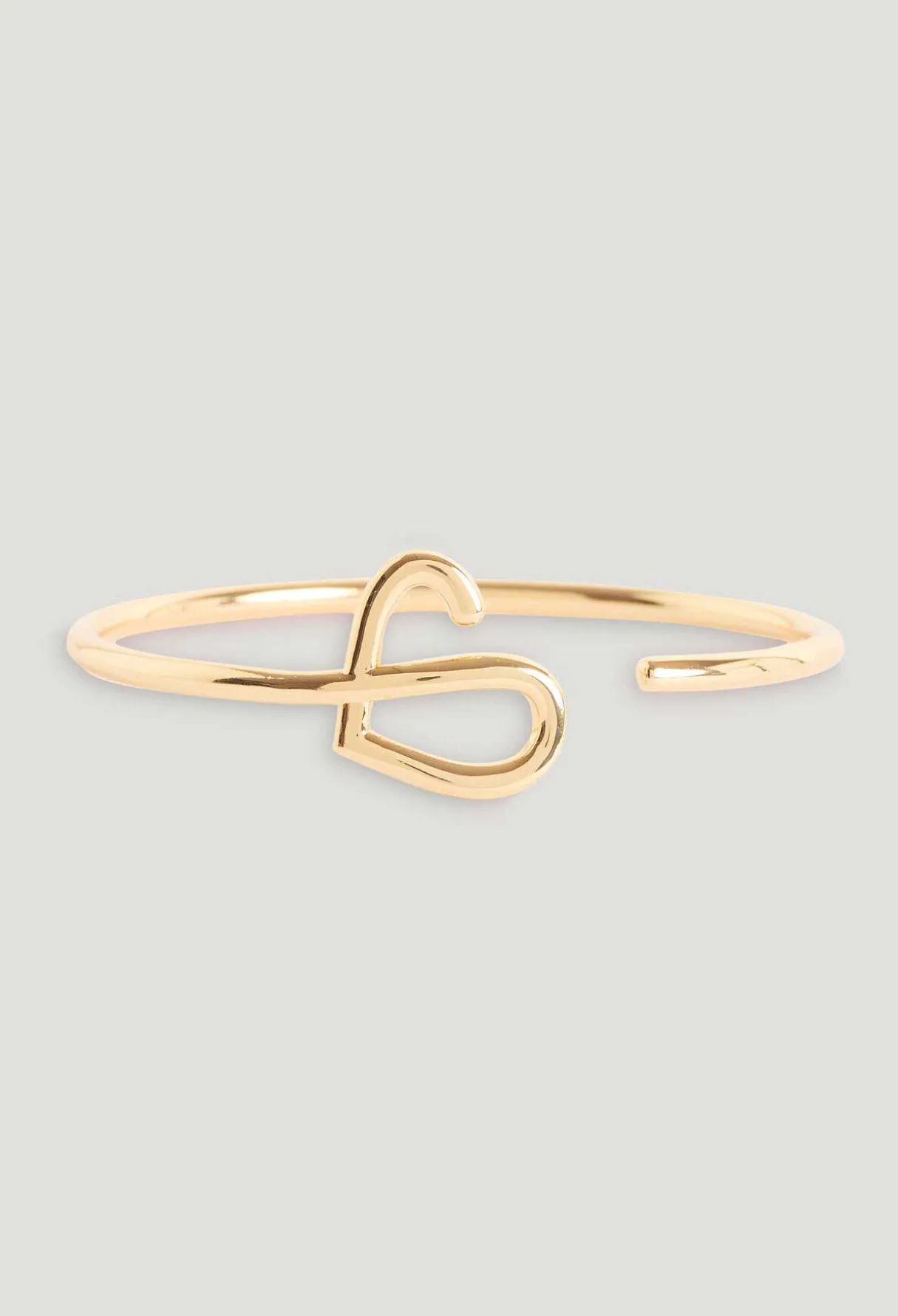 Hot Golden Brass Cp Heart Bangle Women Jewellery And Scrunchies