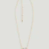 Online Golden Brass Cp Heart Necklace Women Jewellery And Scrunchies