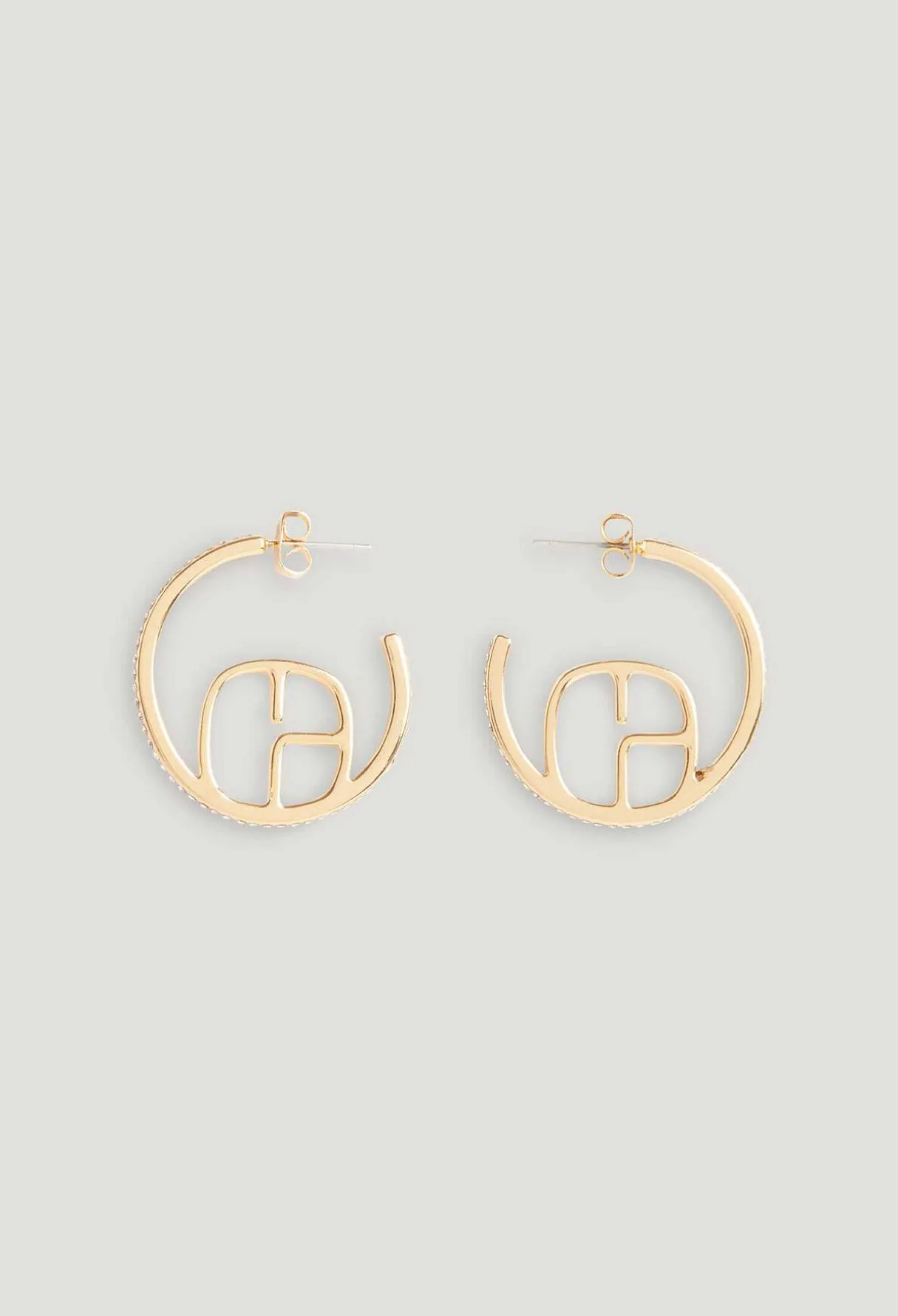 Best Golden Cp Single Hoop Earring Women Jewellery And Scrunchies
