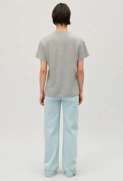 New Grey Print T-Shirt Women T-Shirts