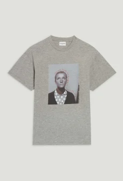 New Grey Print T-Shirt Women T-Shirts