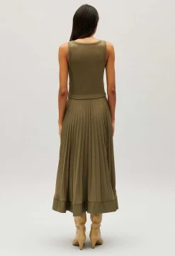 New Illusion Effect Maxi Dress Women Dresses