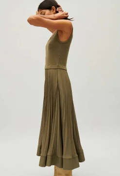 New Illusion Effect Maxi Dress Women Dresses