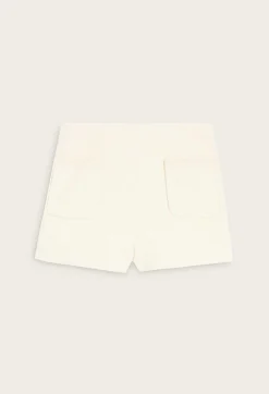 Flash Sale Ivory Tweed Shorts Women Skirts And Shorts