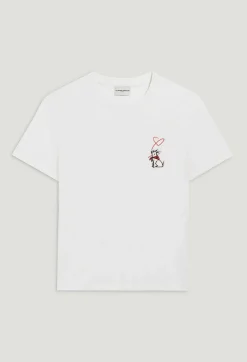 New Jean Toto Cream T-Shirt Women T-Shirts