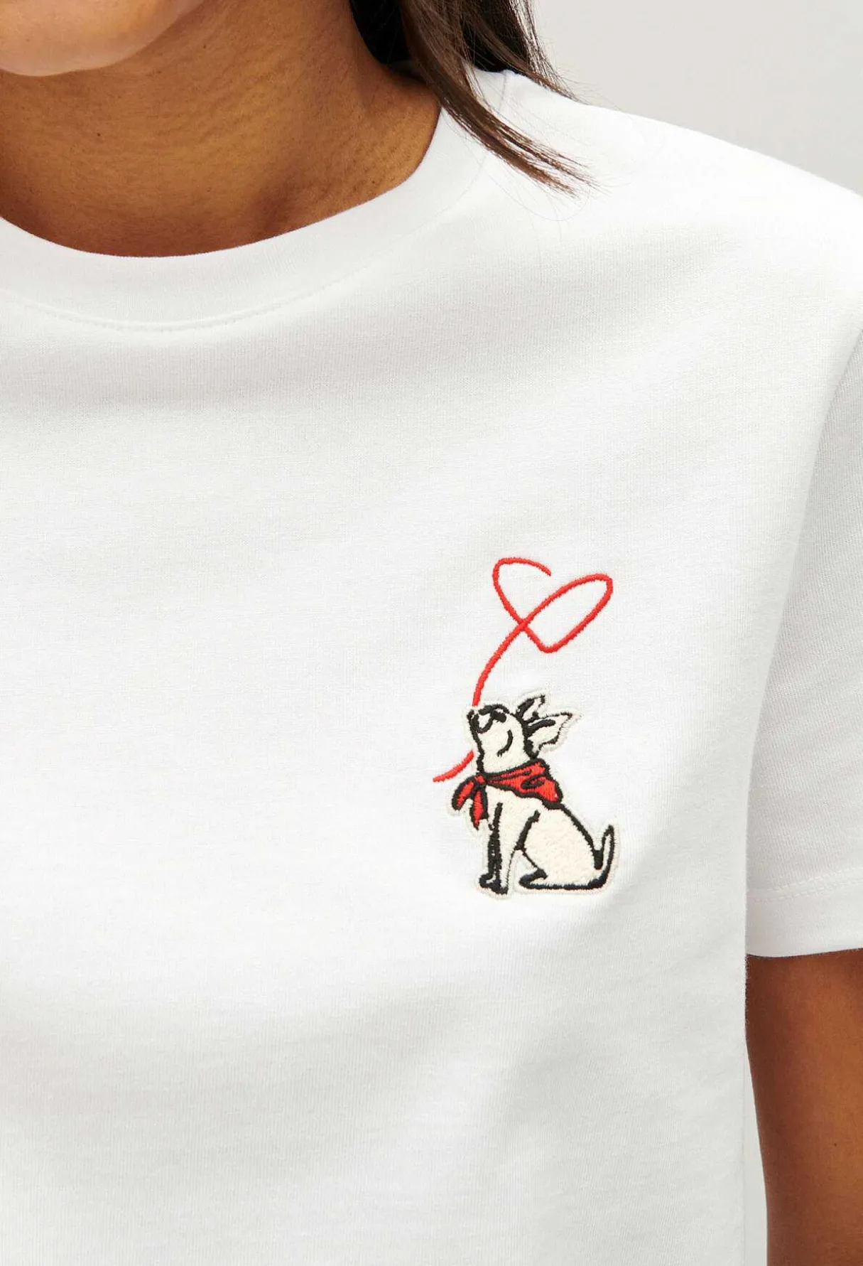 New Jean Toto Cream T-Shirt Women T-Shirts